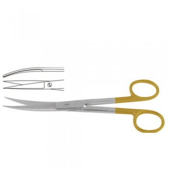 TC Operating Scissor Curved - Sharp/Sharp Stainless Steel, 14.5 cm - 5 3/4"